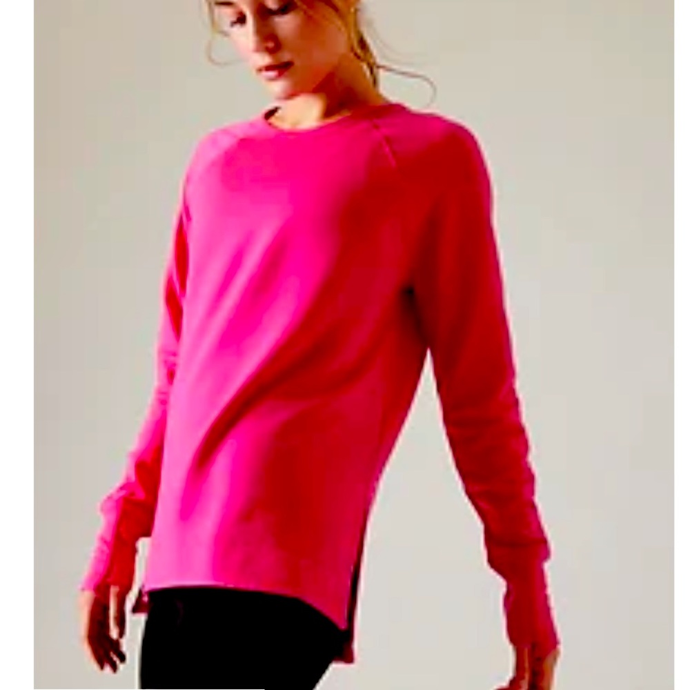 Athleta NWOT COASTER LUXE RECOVER SWEATSHIRT